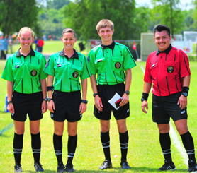 youth soccer referee jersey