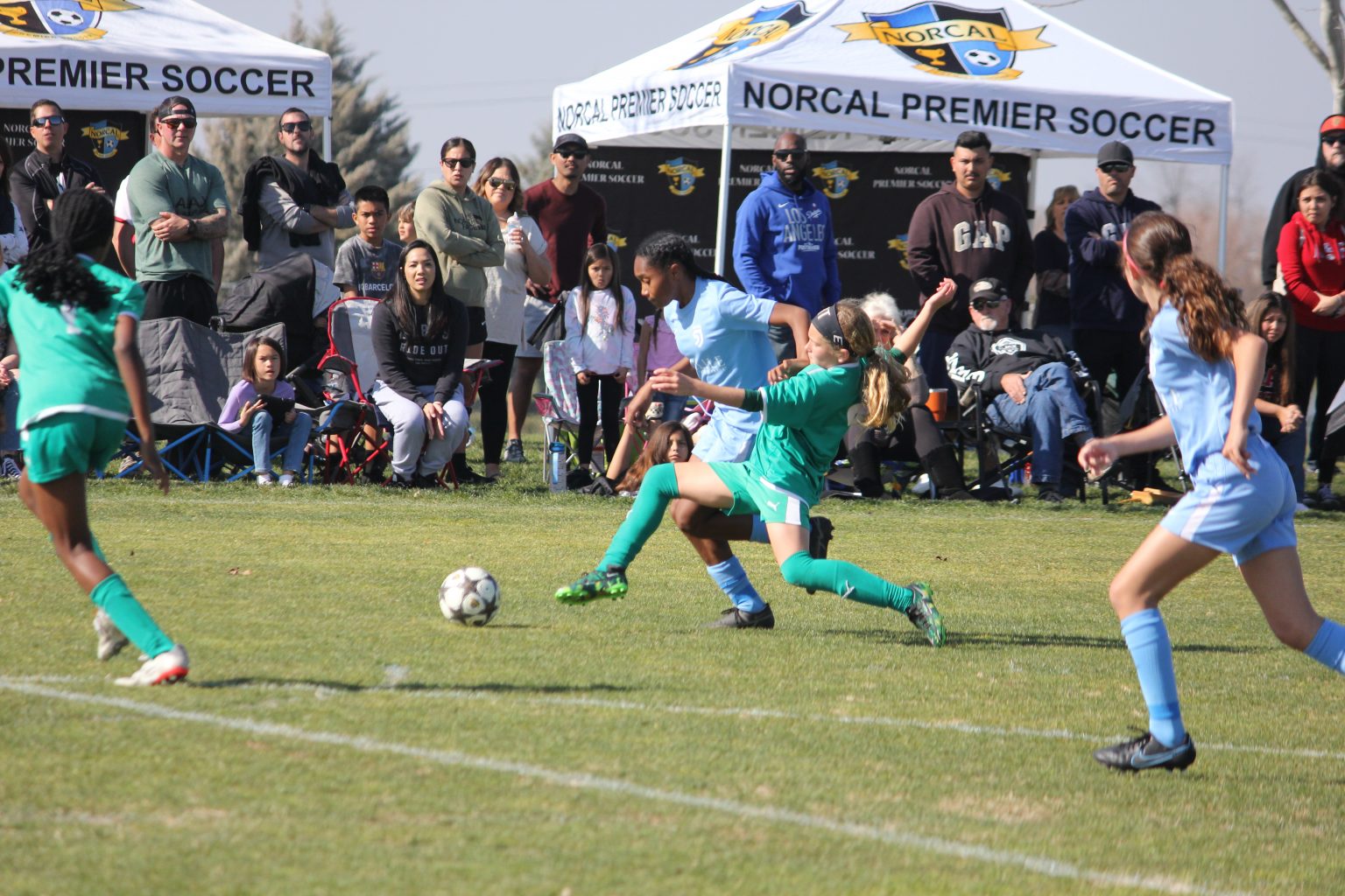 The Action Heats Up in the U9U13 State Cup NorCal Premier